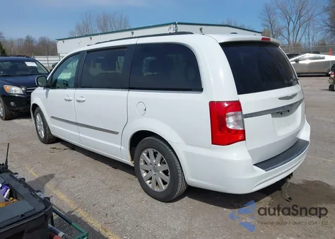 2014 Chrysler Town & Country Touring z USA, uszkodzony, nr VIN 2C4RC1BG1ER402606